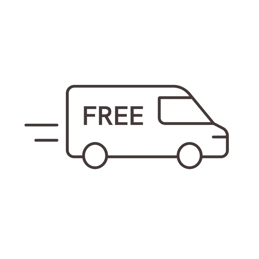 Line drawing of a van with 'FREE' text on a white background