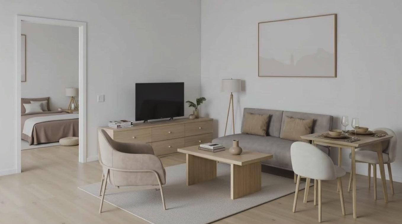 Slow pans highlighting our Kendale furniture from the Essential Collection. 